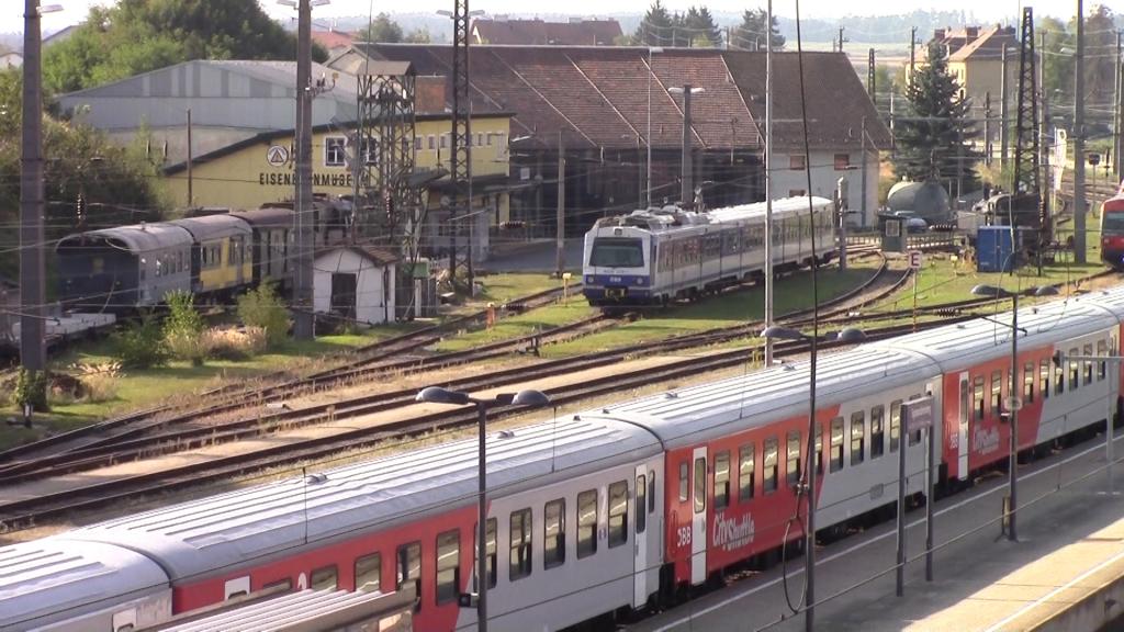 Das Museum im Bahnhofsgelände Siegmundsherberg