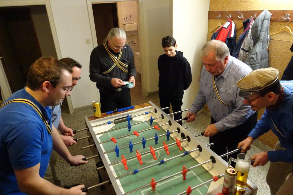 Auch bravorös: Chesterfield - Snakeeye, Quizmaster Sokrates, Beobachter Papageno jun. und Alarich - Arthur